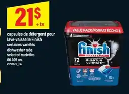 Maxi Finish dishwasher tabs offer