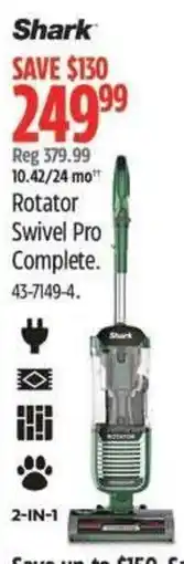 Canadian Tire Shark Rotator Swivel Pro Complete offer