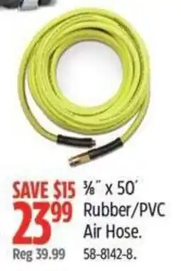 Canadian Tire Rubber/PVC Air Hose offer