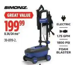 Canadian Tire Simoniz foam blaster offer