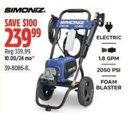 Canadian Tire Simoniz foam blaster offer