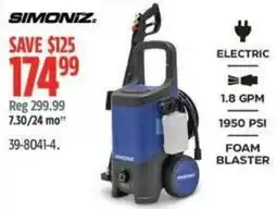 Canadian Tire Simoniz foam blaster offer