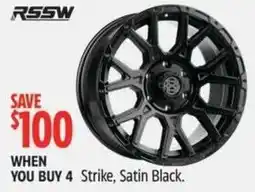 Canadian Tire Rssw Strike Satin Black offer