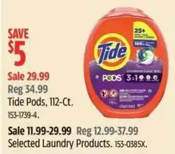 Canadian Tire Tide Pods offer