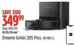 Canadian Tire Dreame GoVac 205 Plus offer