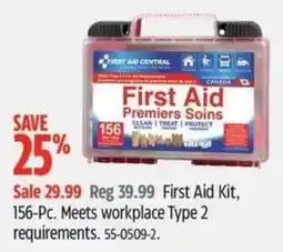 Canadian Tire First Aid Kit offer