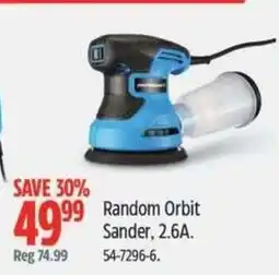 Canadian Tire Bosch Random Orbit Sander offer