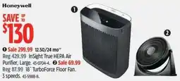 Canadian Tire Honeywell InSight True HEPA Air Purifier, Large offer
