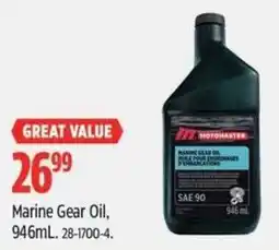 Canadian Tire Motomaster marine gear oil offer