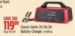 Canadian Tire Classic Series 25/10/2A Battery Charger offer