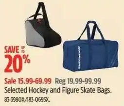 Canadian Tire Selected Hockey and Figure Skate Bags offer
