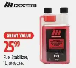 Canadian Tire Motomaster fuel stabilizer offer