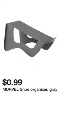 IKEA MURVEL Shoe organizer, gray offer