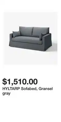 IKEA HYLTARP Sofabed, Gransel gray offer