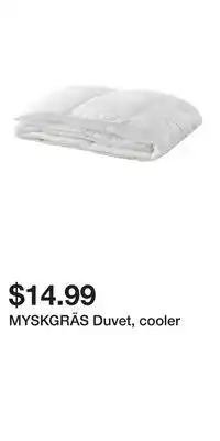 IKEA MYSKGRÄS Duvet, cooler offer