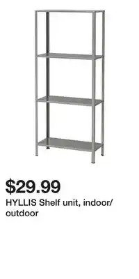 IKEA HYLLIS Shelf unit, indoor/outdoor offer