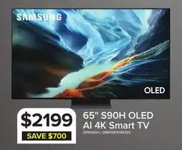 Leon's Samsung 65 OLED S90H 4K Vision AI Smart TV - QN65S90HAEXZC offer