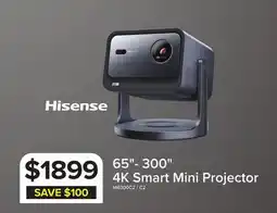 Leon's Hisense 65- 300 4K Smart Laser Mini Projector - C2 offer