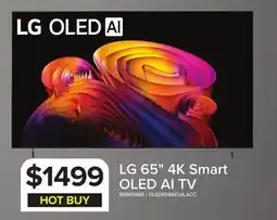 Leon's LG 65 4K Smart OLED AI B6E webOS TV - OLED65B6EUA.ACC offer