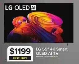 Leon's 55 4K Smart OLED AI TV offer