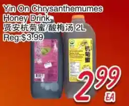 Foody Mart Yin On Chrysanthemumes Honey Drink offer
