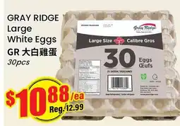 Btrust Supermarket GRAY RIDGE Large White Eggs offer