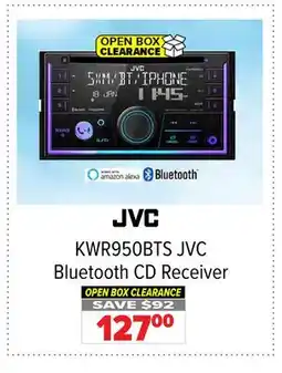 2001 Audio Video JVC KWR950BTS JVC Bluetooth CD Receiver offer