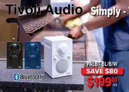 2001 Audio Video PALBT-BL/W Tivoli Audio offer