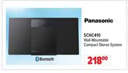2001 Audio Video SCHC410 Panasonic Wall-Mountable Compact Stereo System offer