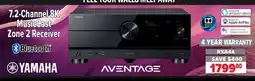 2001 Audio Video RXA4A YAMAHA 7.2 Channel 8K Music Cast Zone 2 Receiver offer
