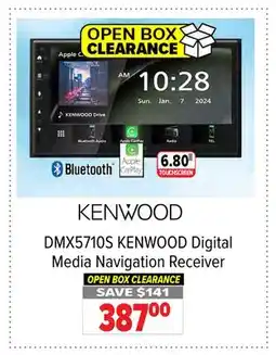 2001 Audio Video DMX5710S KENWOOD Digital Media Navigation Receiver offer
