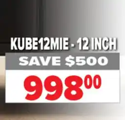 2001 Audio Video KUBE12MIE 12 KUBE POWER SUB 300W RMS offer