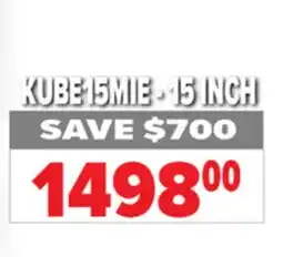 2001 Audio Video KUBE15MIE 15 KUBE POWER SUB 300W RMS offer