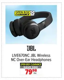 2001 Audio Video LIVE670NC JBL Wireless NC Over-Ear Headphones offer