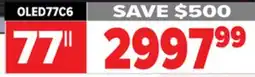 2001 Audio Video OLED77C6 LG 77 OLED evo C6 TV offer