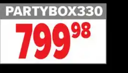 2001 Audio Video PARTYBOX330B - PARTYBOX PORTABLE BT BLACK offer