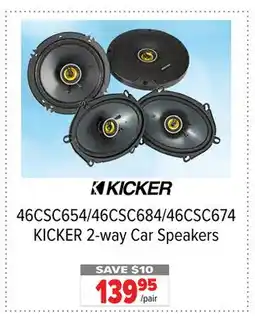 2001 Audio Video 46CSC654/46CSC684/46CSC674 KICKER 2-way Car Speakers offer