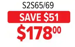2001 Audio Video S2S65 CAR SPEAKERS 6.5 COAX 2-WAY offer