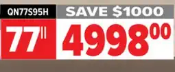 2001 Audio Video QN77S95H 77 4K OLED HDR PRO GLARE FREE TV offer
