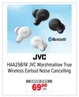 2001 Audio Video HAA25B/W JVC Marshmallow True Wireless Earbud Noise Cancelling offer