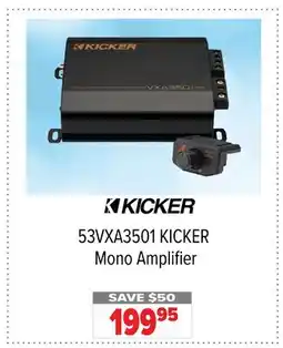 2001 Audio Video 53VXA3501 KICKER Mono Amplifier offer
