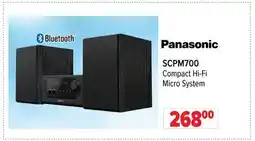 2001 Audio Video SCPM700 Panasonic Compact Hi-Fi Micro System offer