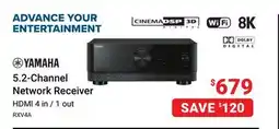 Visions Electronics YAMAHA 5.2-Channel Network Receiver offer