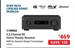Visions Electronics Yamaha 5.2-Channel 8K Home Theater Receiver offer