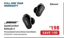 Visions Electronics BOSE QuietComfort Earbuds II offer