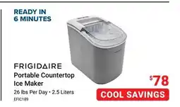 Visions Electronics FRIGIDAIRE Portable Countertop Ice Maker offer