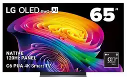 Visions Electronics LG OLED evo AI C6 PUA 4K Smart TV offer