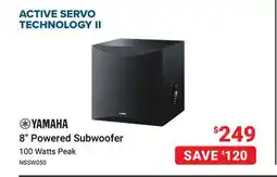 Visions Electronics YAMAHA 8 Powered Subwoofer offer