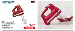 Visions Electronics KitchenAid 5-Speed Ultra Power Stand Mixer offer
