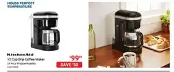 Visions Electronics KitchenAid 12 Cup Drip Coffee Maker offer